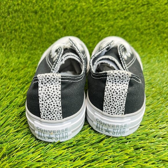 Converse Chuck Taylor All Star Womens Size 6 Black White Athletic Shoes Sneakers - Picture 6 of 10